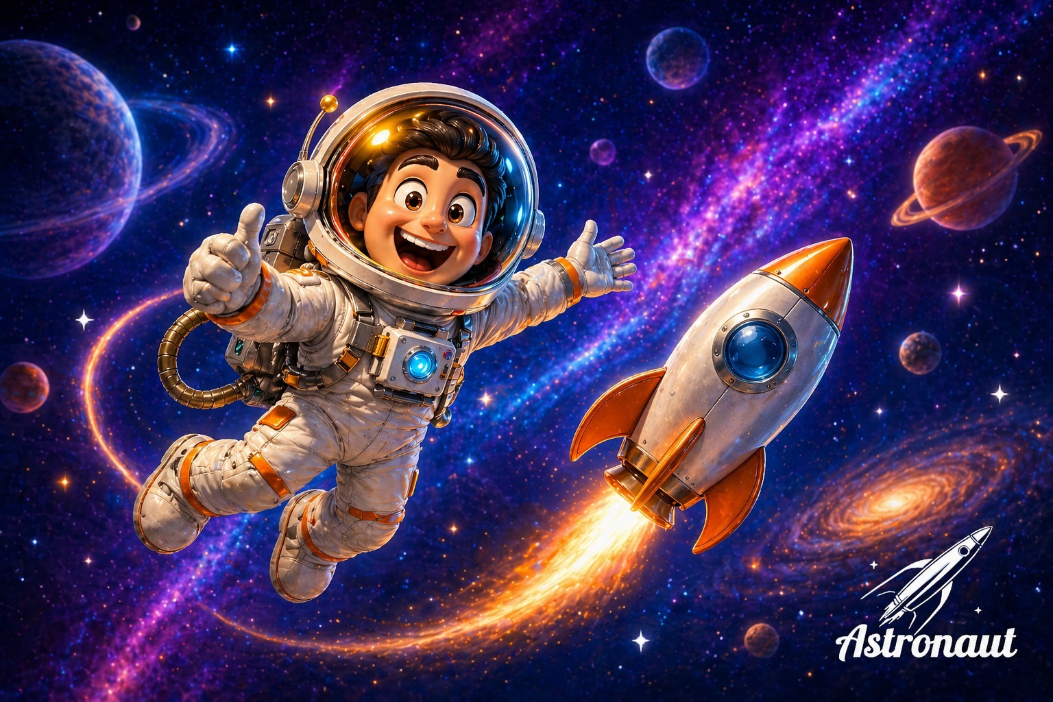 Astronaut crash game